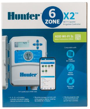 Hunter X2 - 6 Station Controller