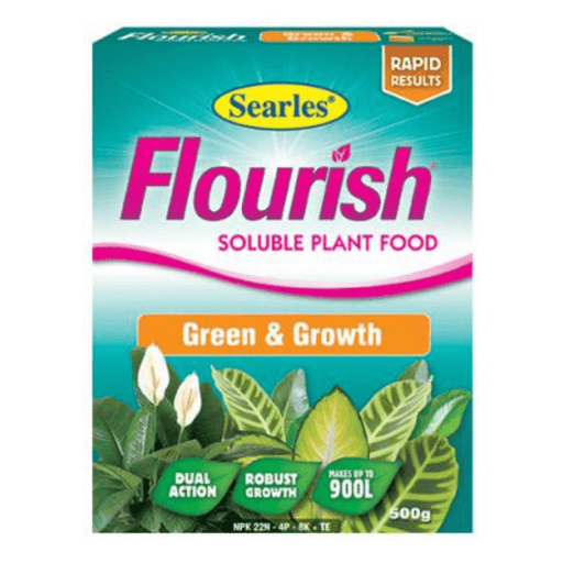 Searles Flourish Green & Growth Sol Plant Food 500g - Nuleaf