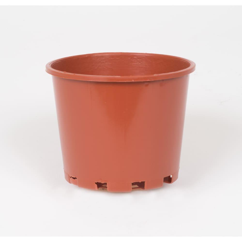 squat plastic plant pots Nuleaf