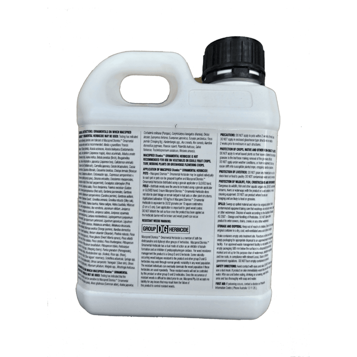 Macspred Dismiss Ornamental Herbicide 10Kg - Nuleaf