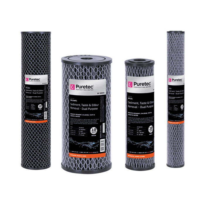 Puretec DP Series Dual Purpose Carbon Cartridges - Nuleaf