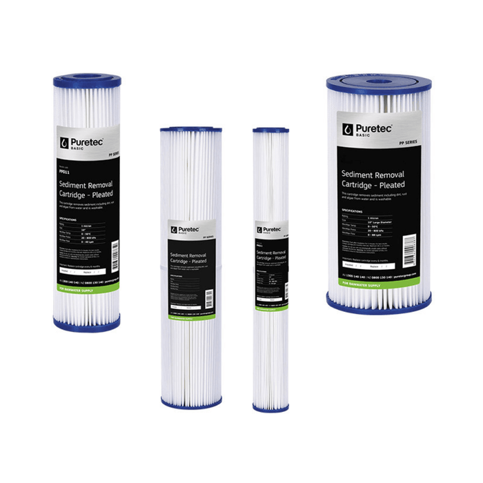 Puretec PP Series Pleated Sediment Cartridge - Nuleaf