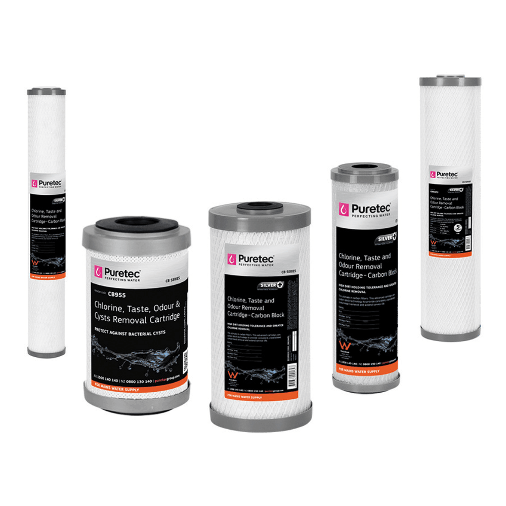 Puretec CB Series Carbon Block Cartridges - Nuleaf