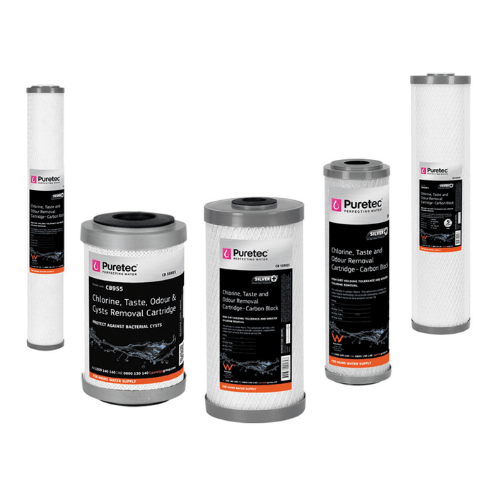 Puretec CB Series Carbon Block Cartridges - Nuleaf