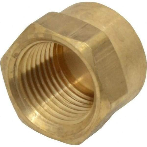 Brass Cap - 6 - Brass Threaded