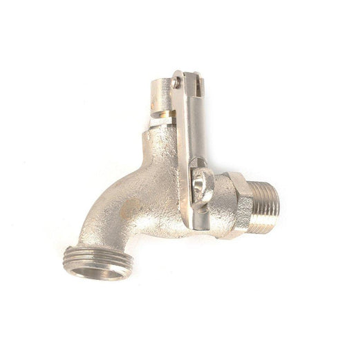 Brass Lockable Valve - 1/2 - Brass Threaded