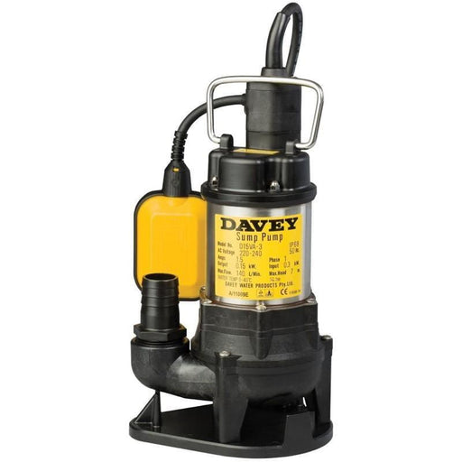 Davey D15VA Vortex Drainage Pump - Sump Pump
