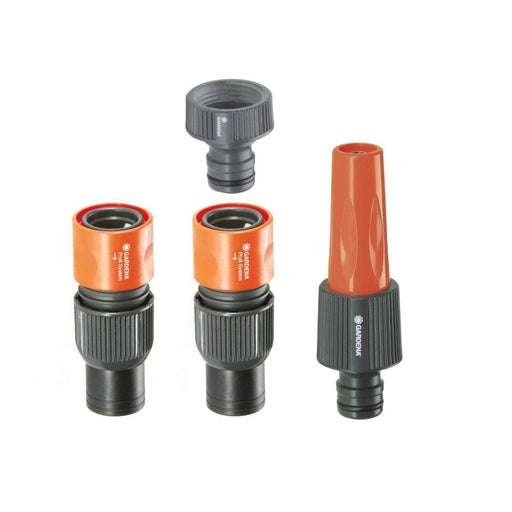 Gardena Maxi-Flo Spray Nozzle Hose Kit - Garden Hose Fittings - Plastic