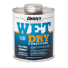 Christy's Wet or Dry PVC Cement available at Nuleaf Cairns