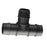 L.D. Poly mI TEE - 13mm x 1/2 Mi - Low Density Fittings