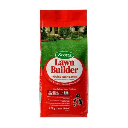 Lawn Builder Grub & Insect Control Slow Release Lawn Fertiliser - 2.5kg - Lawn Fertiliser