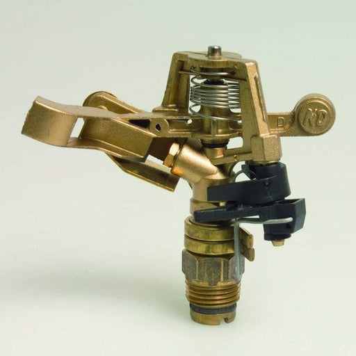 Naan Dan 423 Brass Impact Sprinkler - Part Circle - Impact Sprinklers