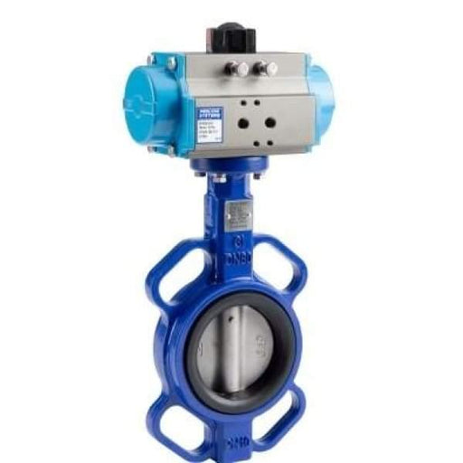 Pneumatic Butterfly Valve Air On / Spring Return - 3 - Butterfly Valves