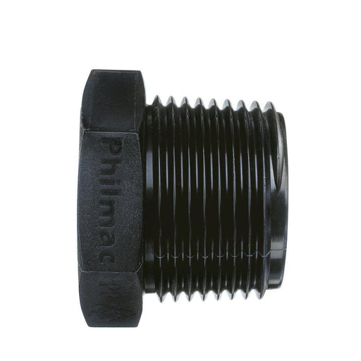 Poly Threaded Plug - 1/4 - Poly Threaded