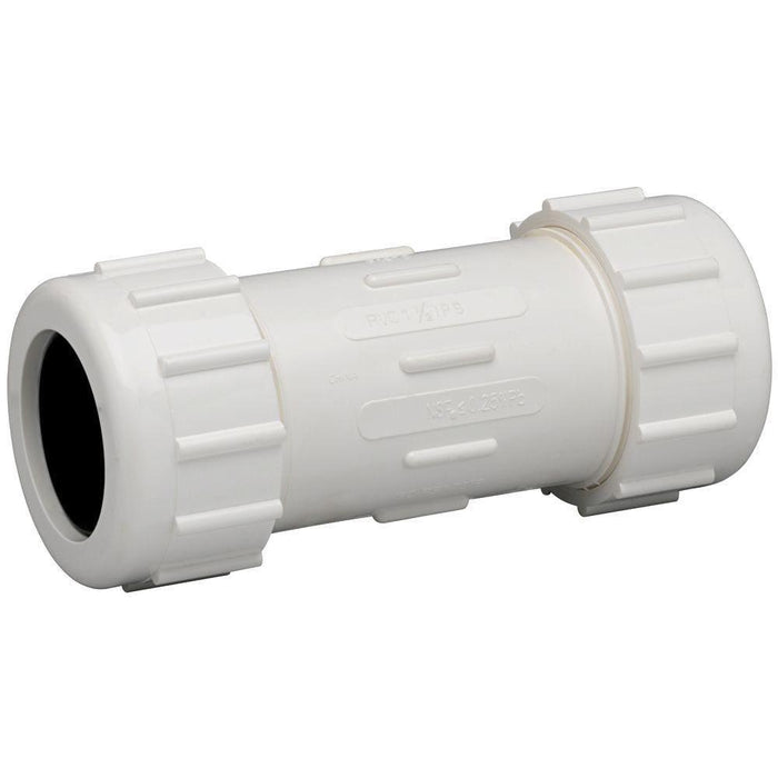 PVC Compression Coupler - 15mm - PVC Fittings