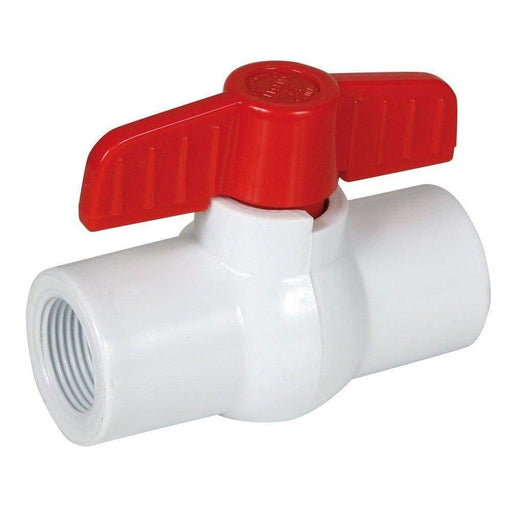 PVC Threaded Ball Valve - 13mm